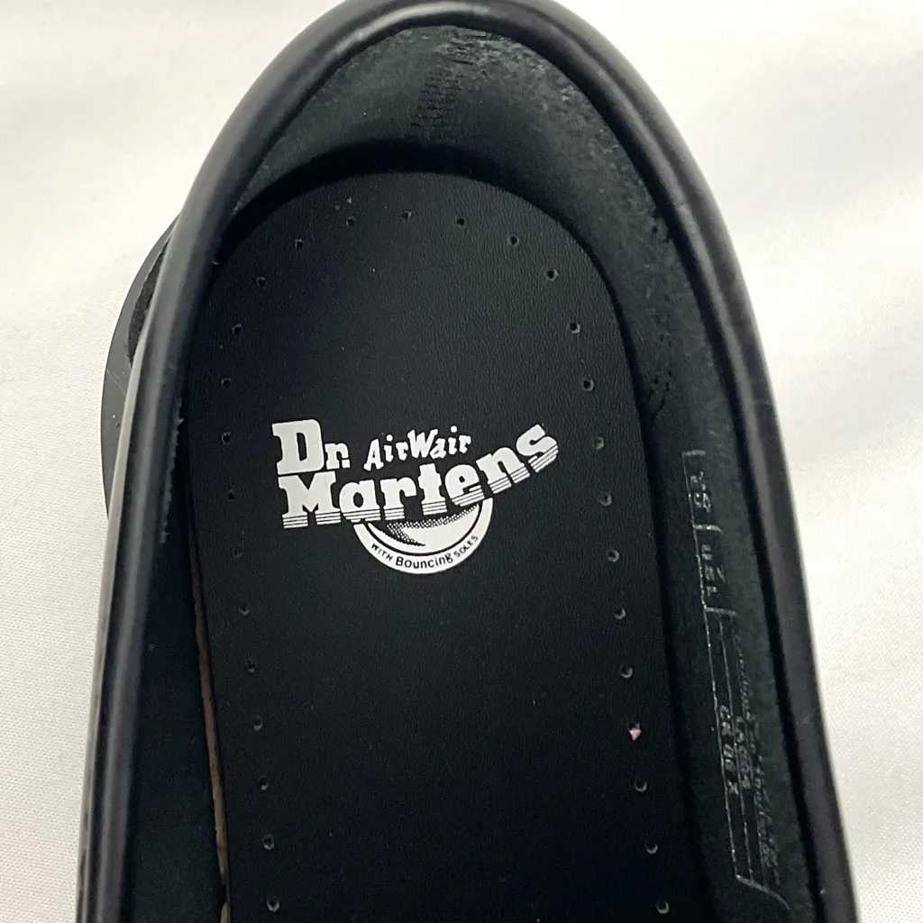 Dr Martens Adrian Quad Tassel Loafer Black Leather Ladies Sz 7 New Baddie unisex - Image 4