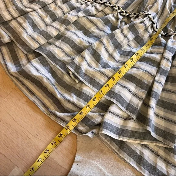 MISA Fournier Striped Maxi Cotton Bohemian Dress‎ Size Small - Image 13