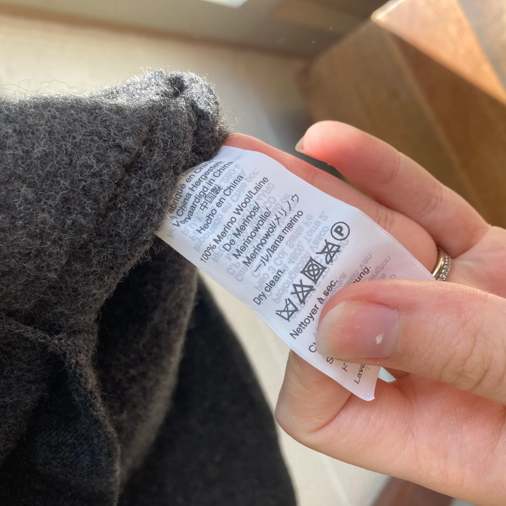 Madewell Saville Sweater Blazer Jacket Coat Gray - Image 8