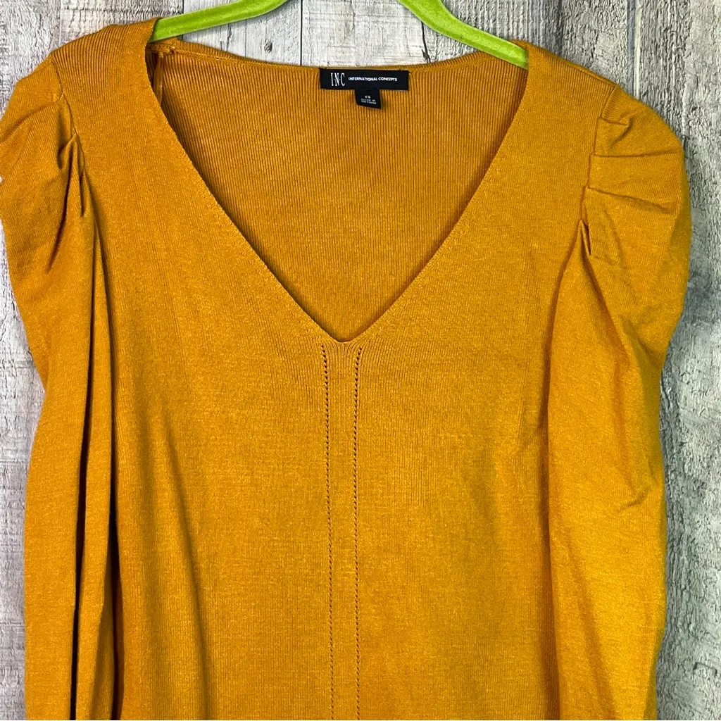 INC International Concepts XS Mustard V - Image 3