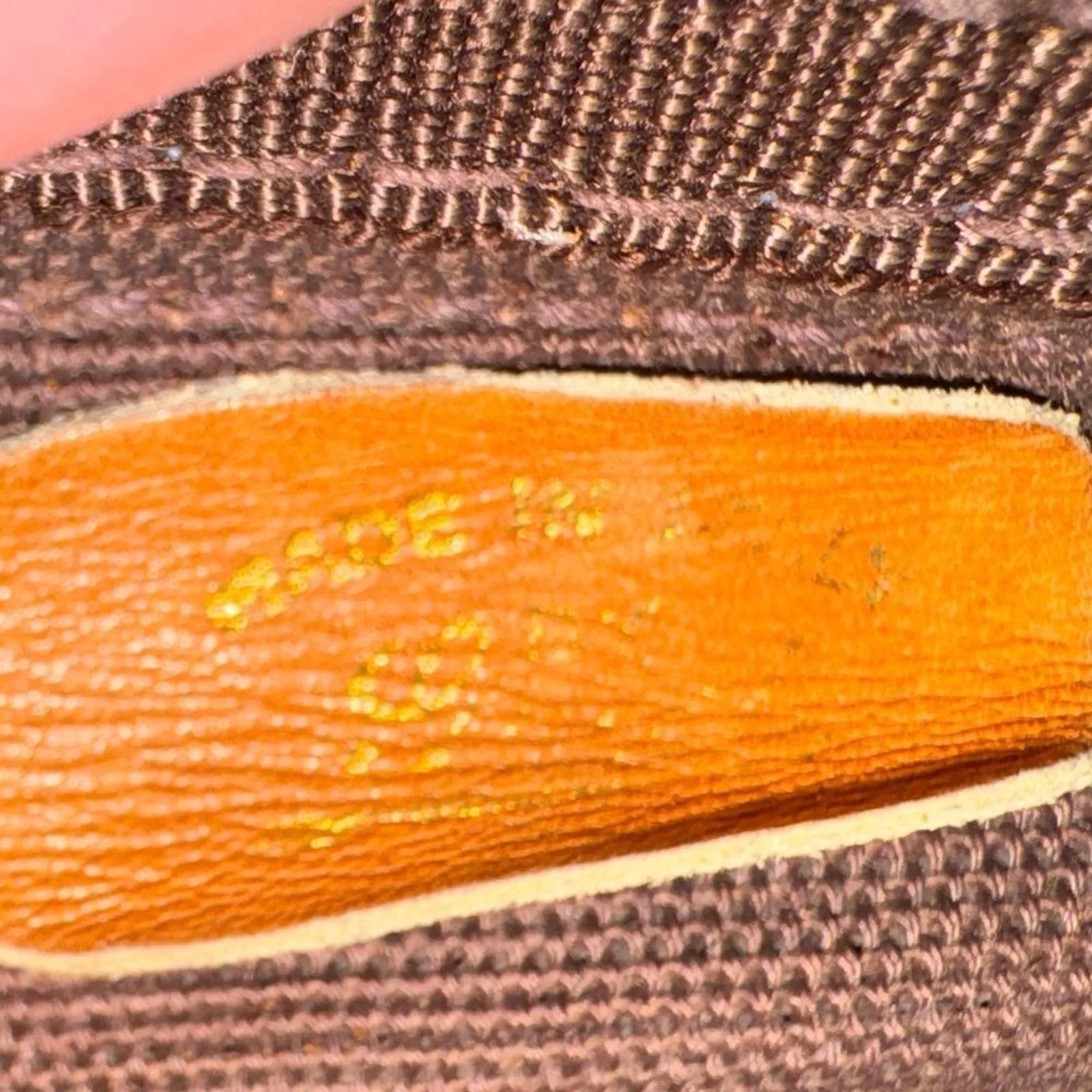 GUCCI Vintage 70's GG Boston Bag in Orange Stripe Brown Canvas Doctor Bag - Image 12