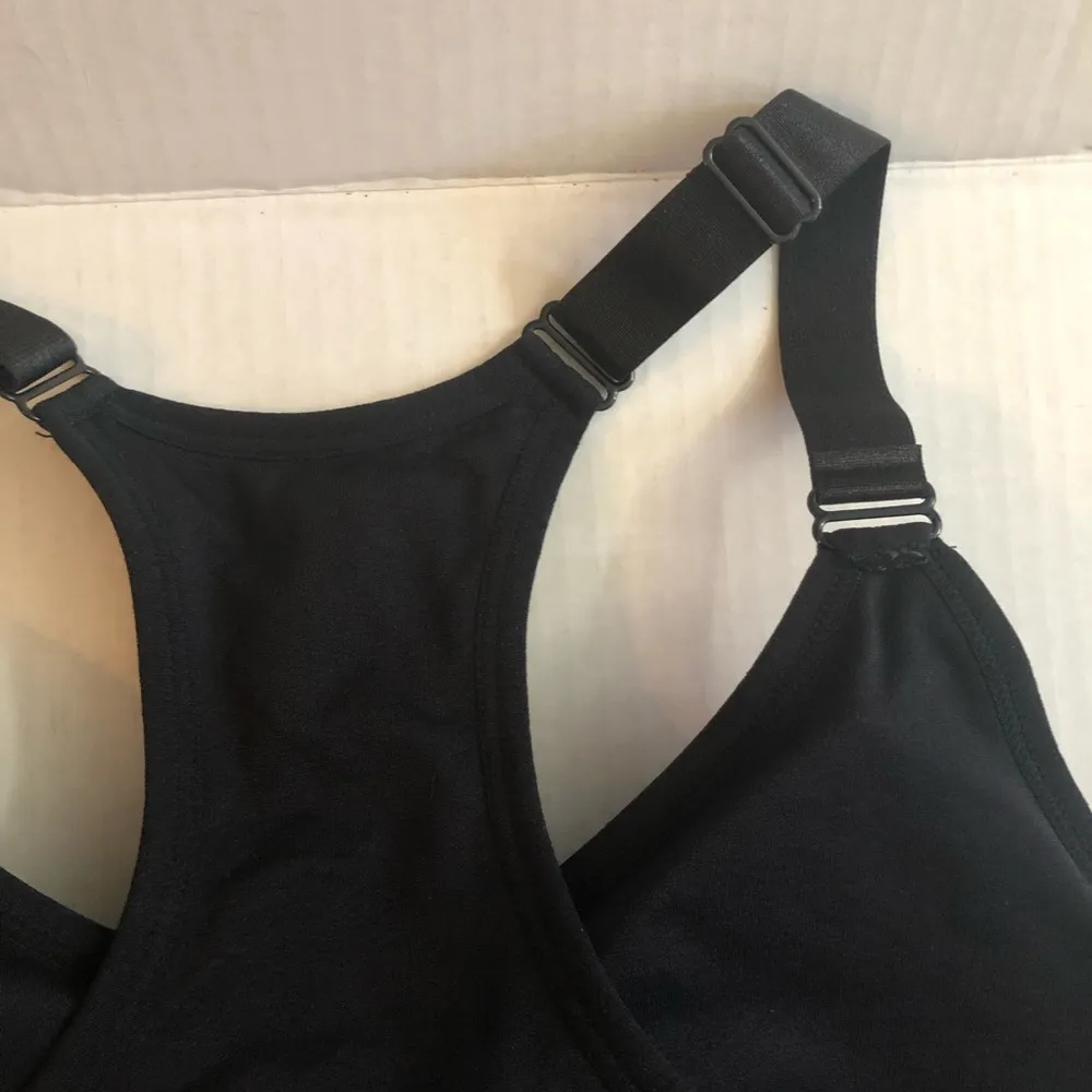 Puma Sports Bra Adjustable Straps Black Sz L EUC - Image 10