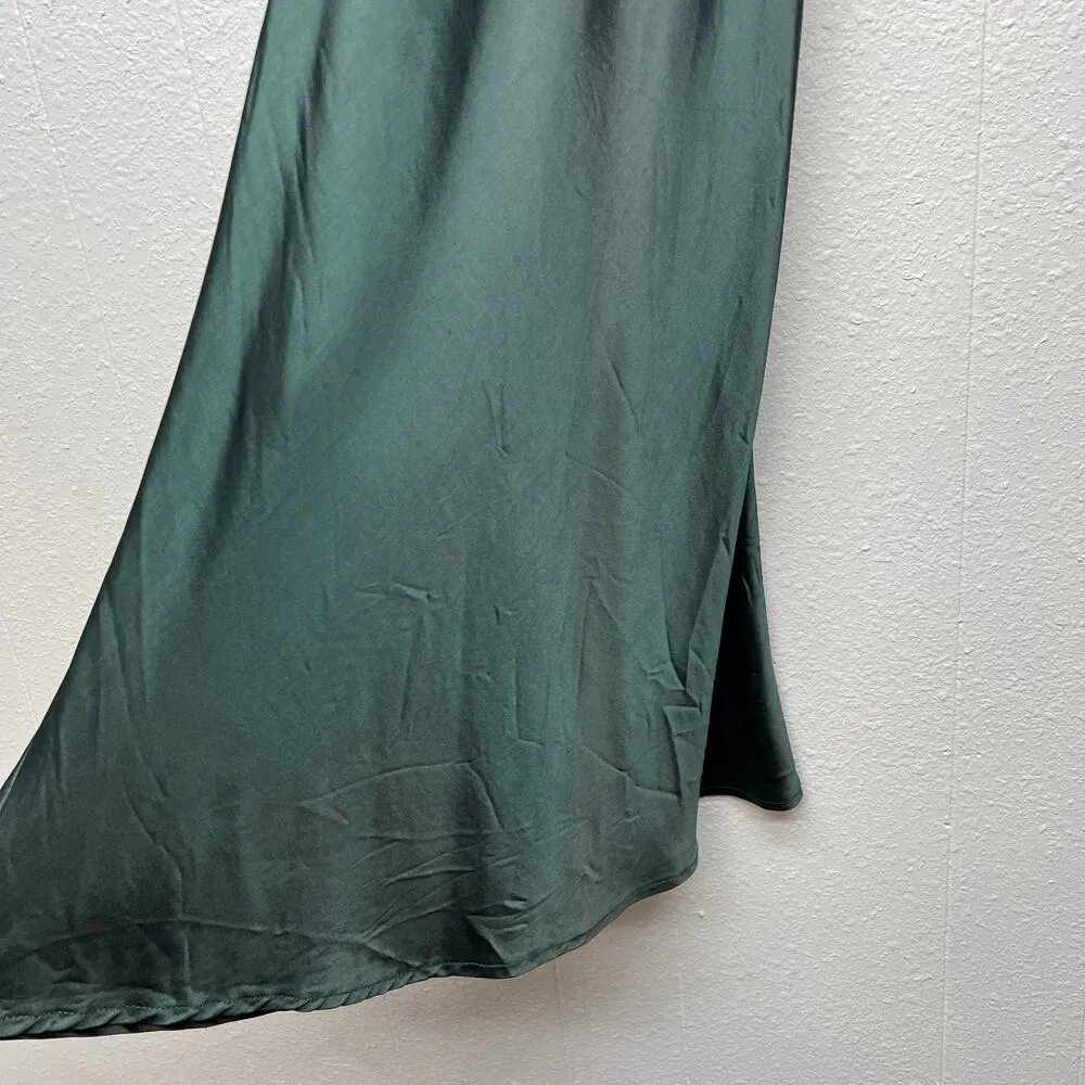 Stepping' Out Y2K Vintage Retro Whimsygoth Fairyogth Whimsical Womens Dress Sz 4 Green - Image 3