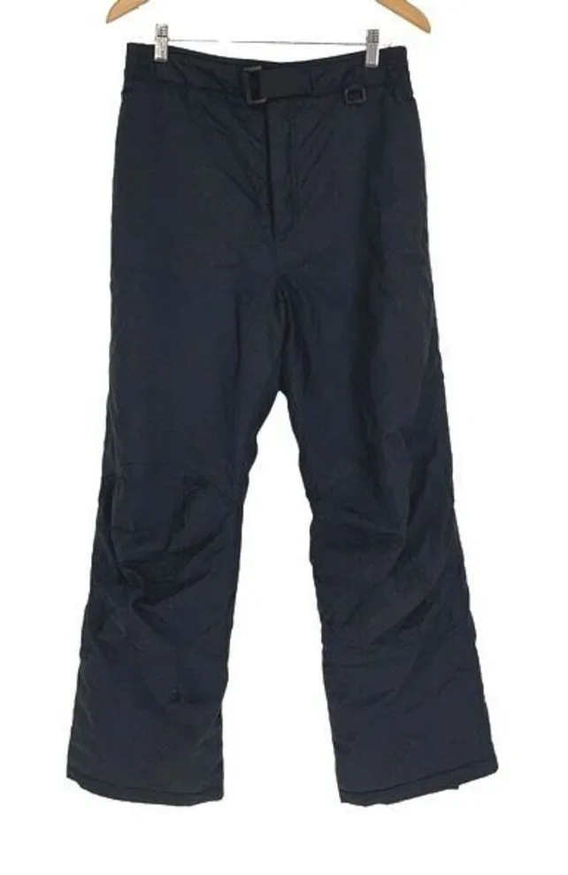 Pacific Trail Womens Nylon Performance Outdoor Snow Ski Pants Black Small - Image 1