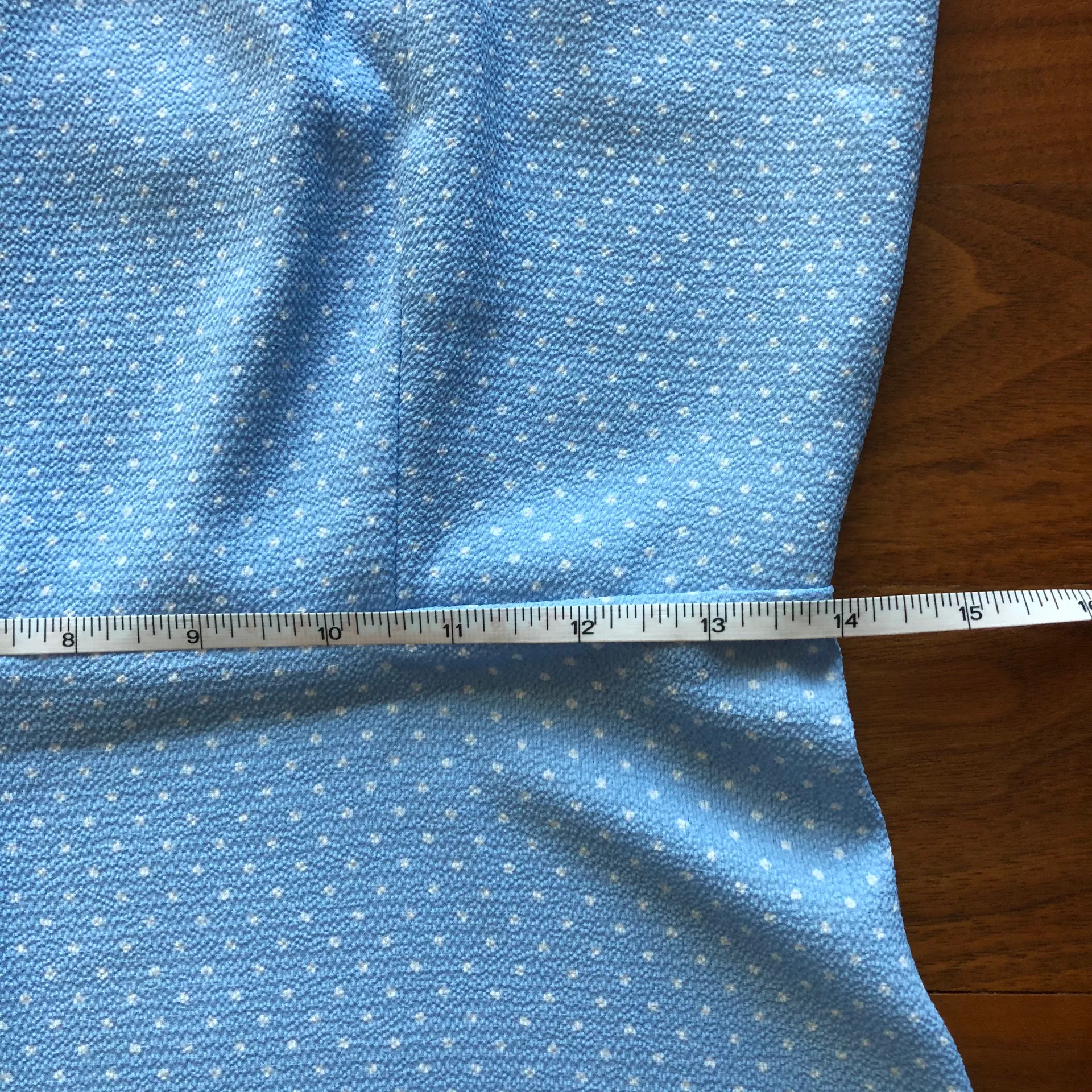 2Hearts Blue Polka Dot Cami Midi Dress - Image 9