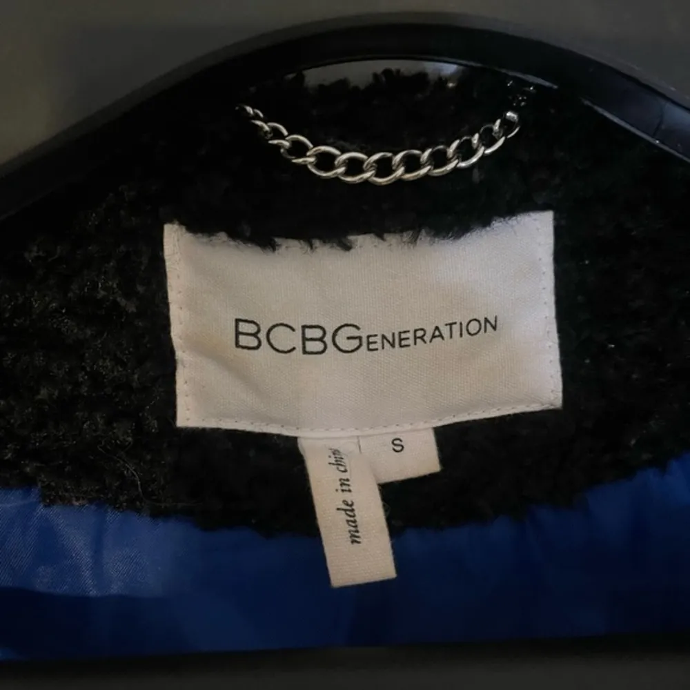 BCBGeneration Womans Black Coat, Size S - Image 2