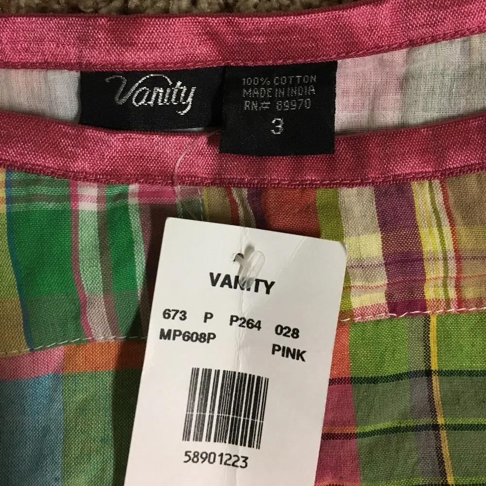NWT Vanity Plaid Skirt - Image 4