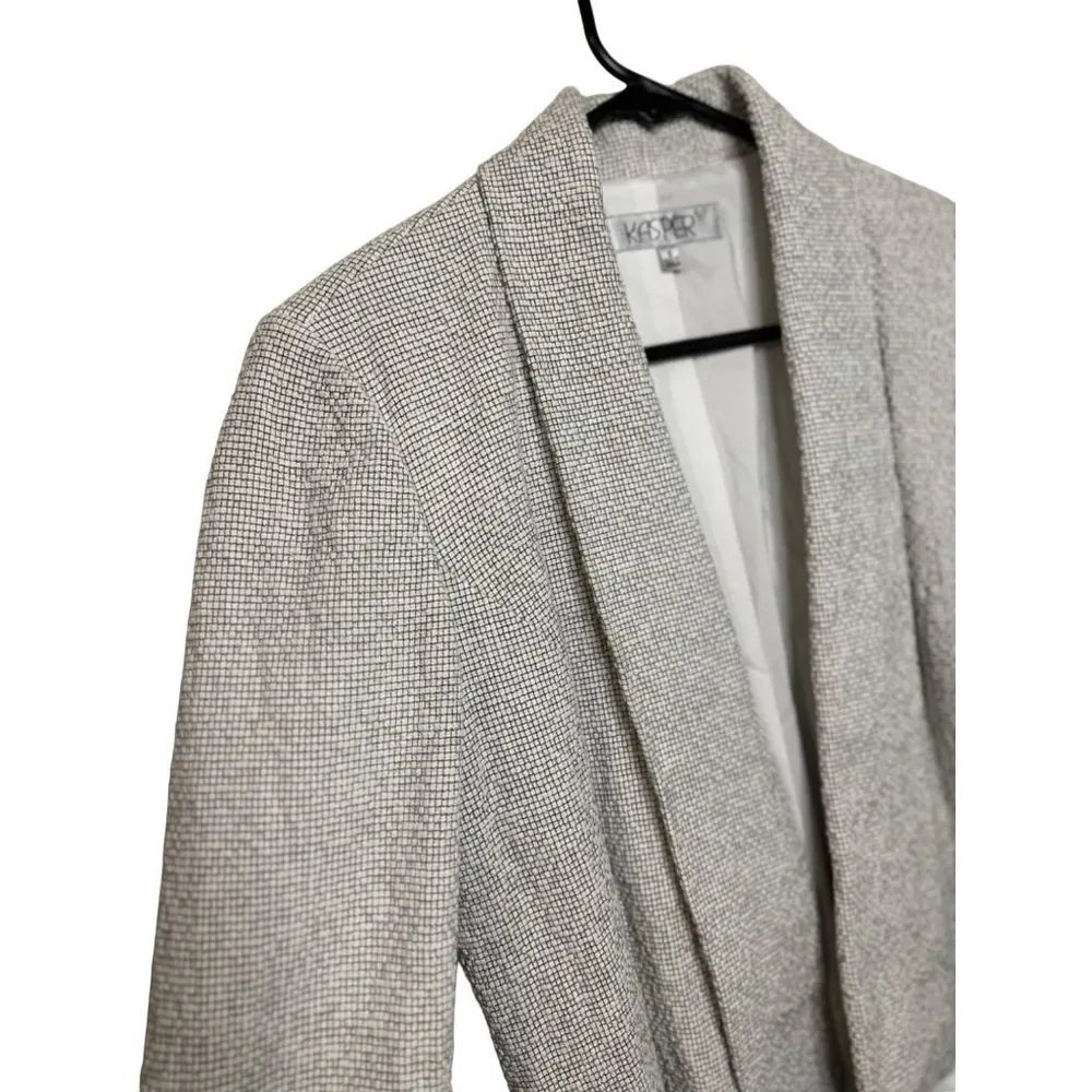 NWT Kasper Ladies Open Stylish Business Sophisticated Layering Light Blazer SZ 6 - Image 5