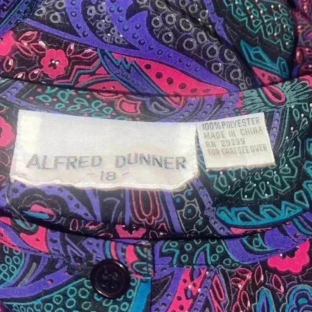 Vintage Alfred Dunner 2piece outfit size 18 - Image 4