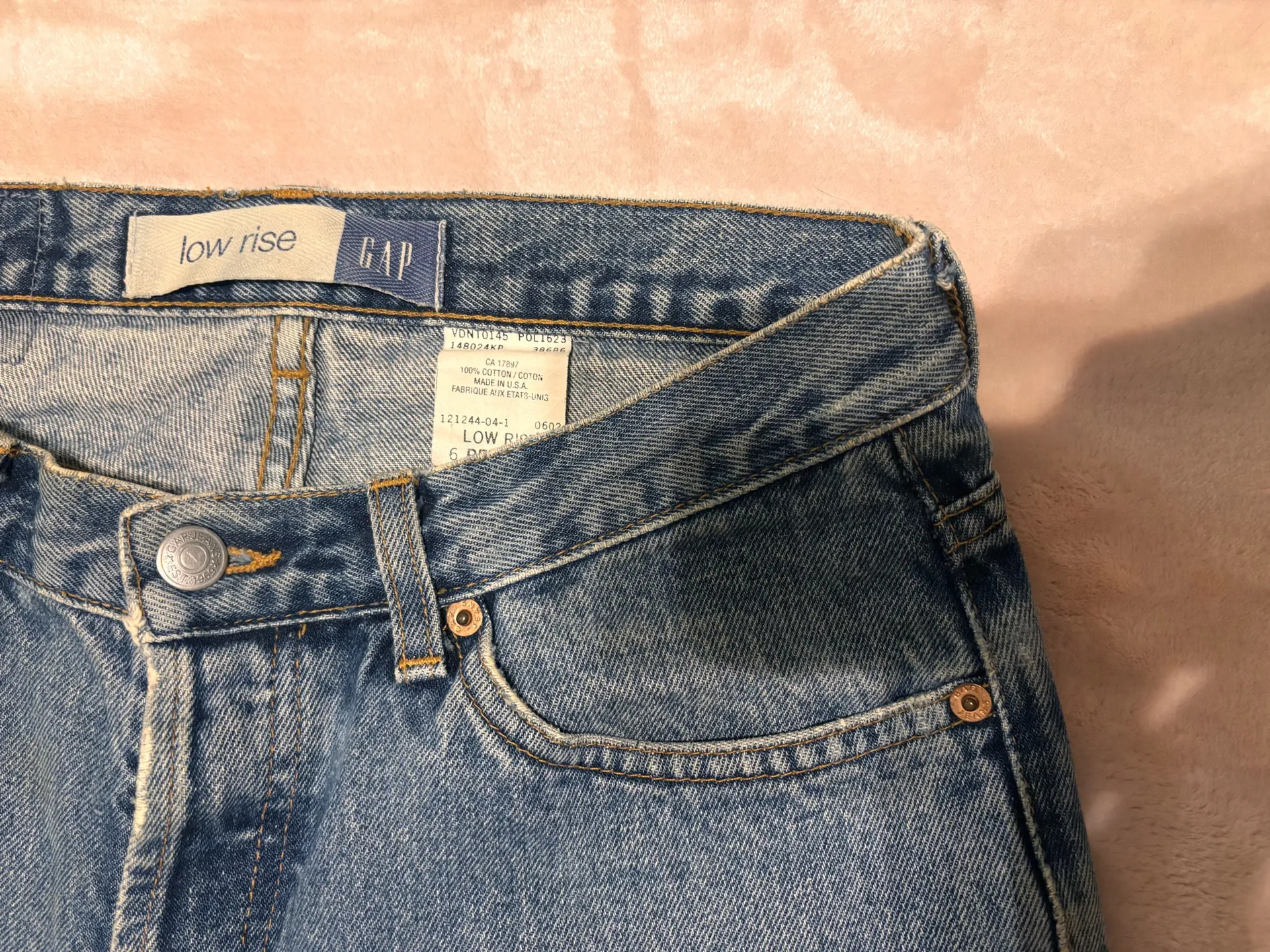Vintage Low-Rise Gap Jeans - Image 13
