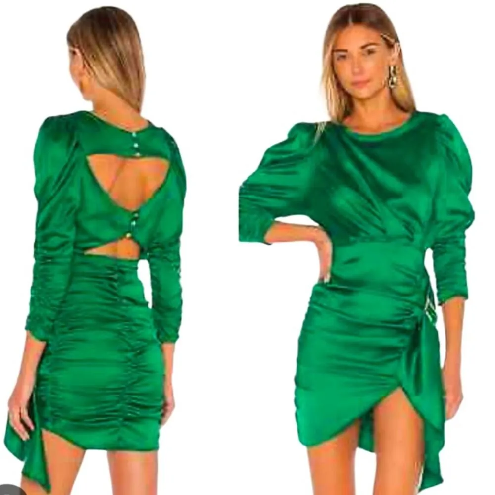 FOR LOVE & LEMONS Isabeli Mini Dress in Vert Size XS NWT - Image 6
