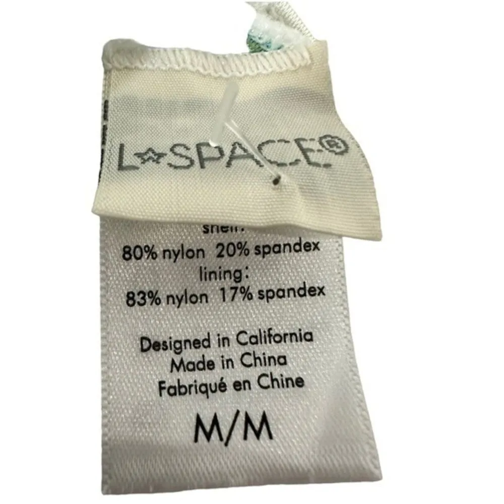 Anthropologie L*SPACE Bikini Demi Cup Top‎ Color: Over the Rainbow  Size M.  NWT - Image 10