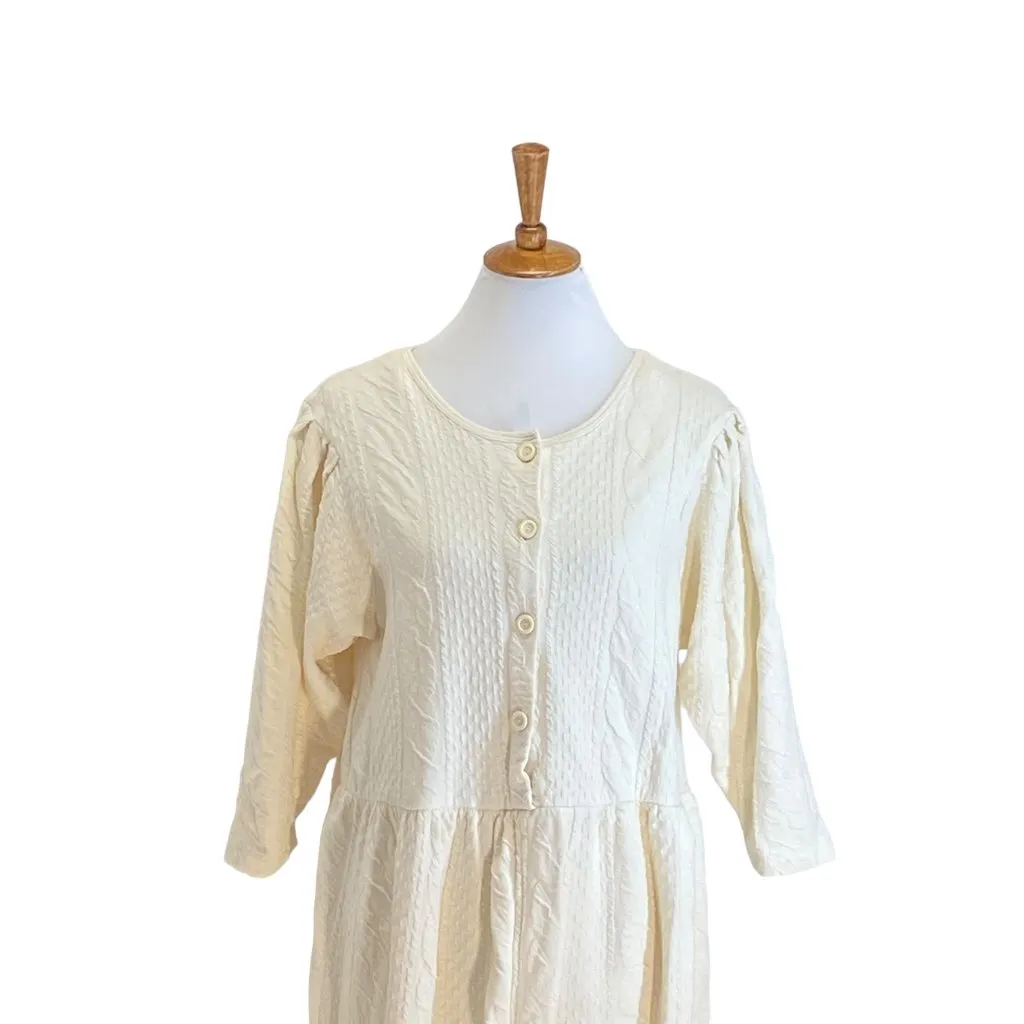 Harvey Celler Jumpsuit Cream Size M Vintage Size M - Image 6