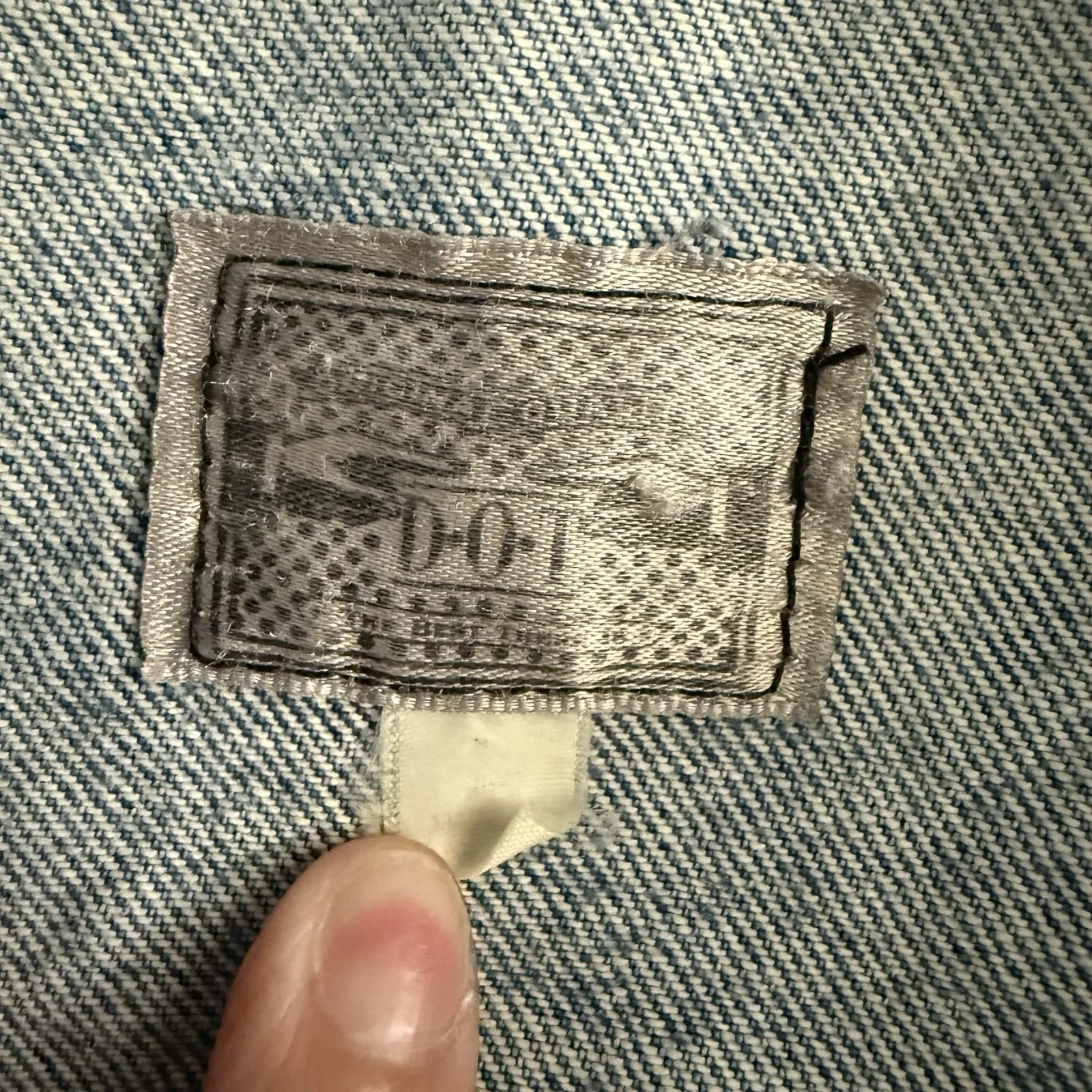 Levi's Men's Vintage Denim DOT Jacket XL - Image 2