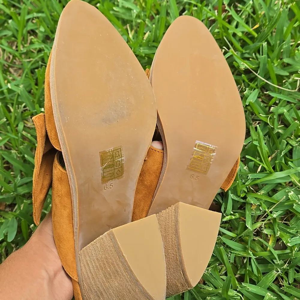 Jeffrey Campbell Cyrus Bow Mules Size 6.5 - Image 8