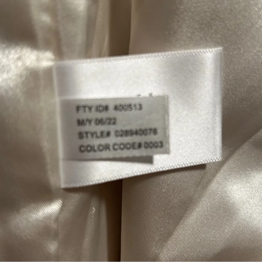 Express Cream faux fur over coat - Image 7