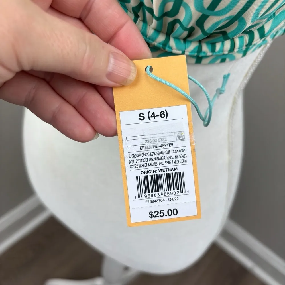 Kona Sol geometric bikini top, size Small, underwire, colorful, summer, beach - Image 5