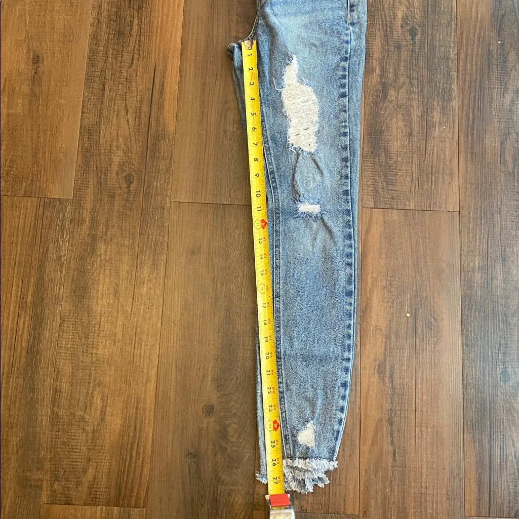 Tinseltown Distressed Blue Denim - Image 9