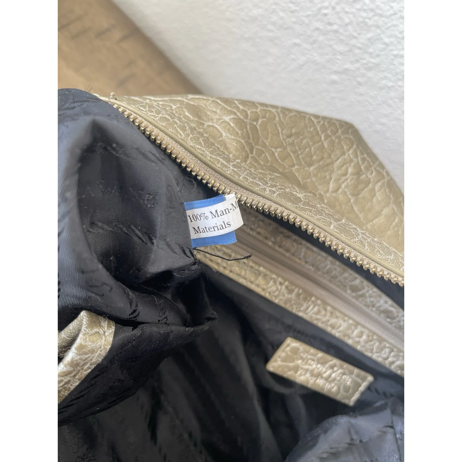 Simply Vera Vera Wang Hobo Slouch Shoulder‎ Purse In Gold - Image 11