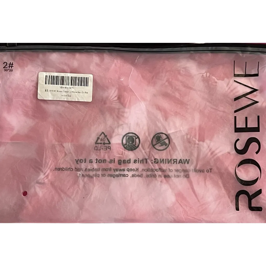 Rosewe Swim Suit 2 Piece Womens XL Pink Floral Tankini Padded Brief Bottoms NWT - Image 9