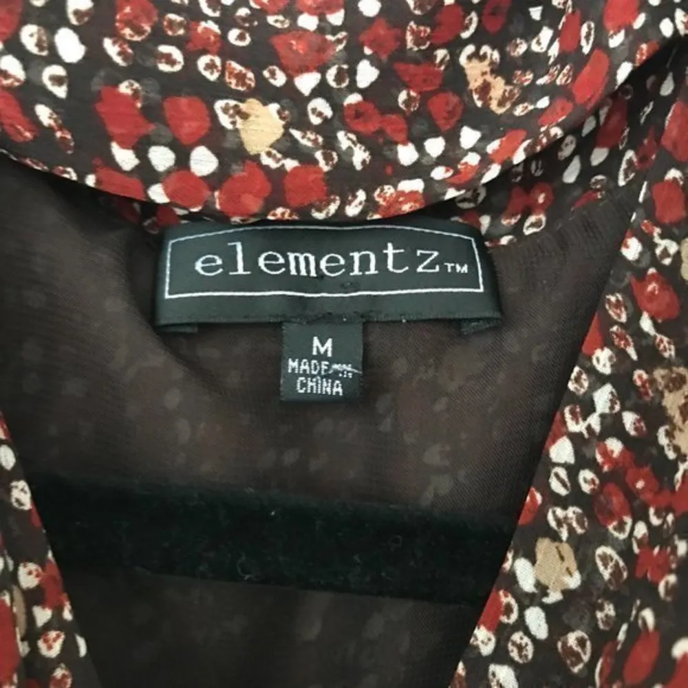 Elementz Sleeveless Business Casual Top Sz M - Image 3