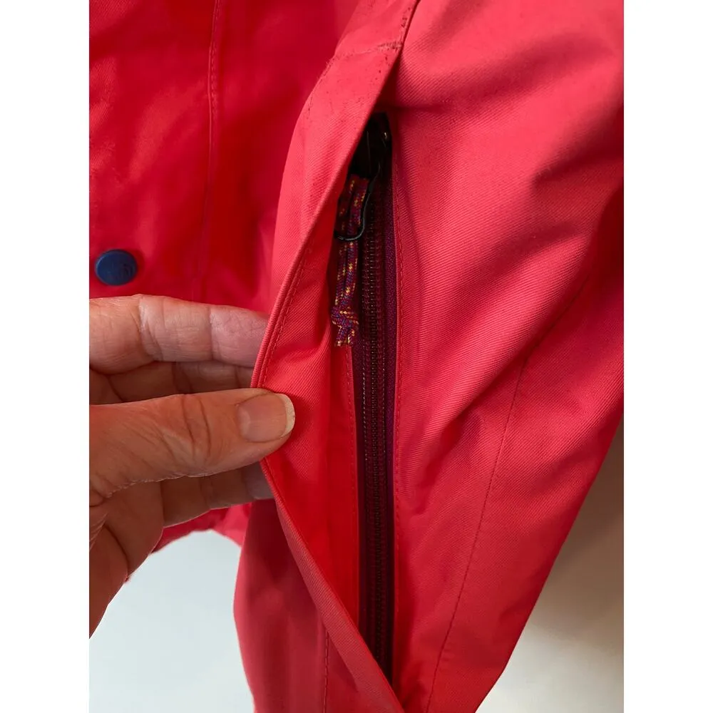 The North Face Ricas Long Sleeve Zip Up Insulated Hooded Jacket Red Women's M - Image 7