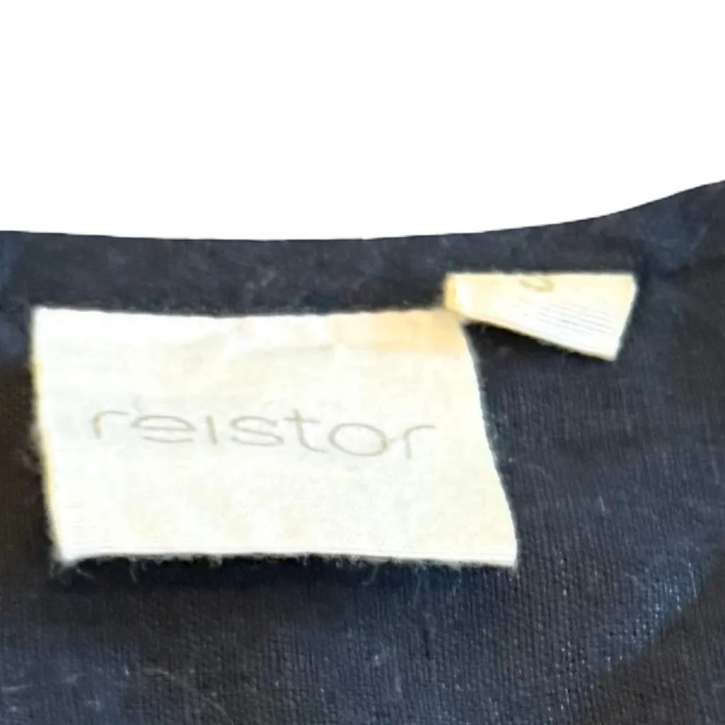 Reistor 100% Hemp Black Jumpsuit Organic Natural Fibers Size Small Women's - Image 8