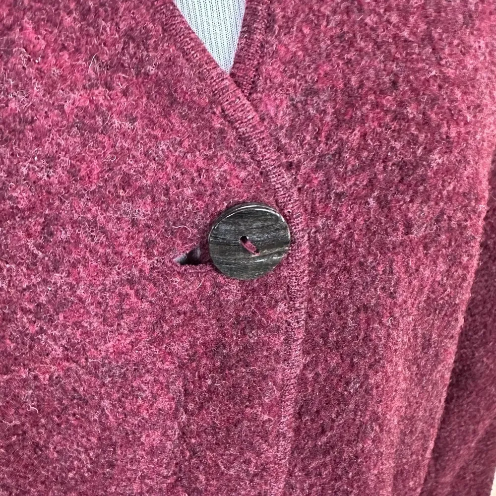 EILEEN FISHER Wool Cardigan Size M - Image 4