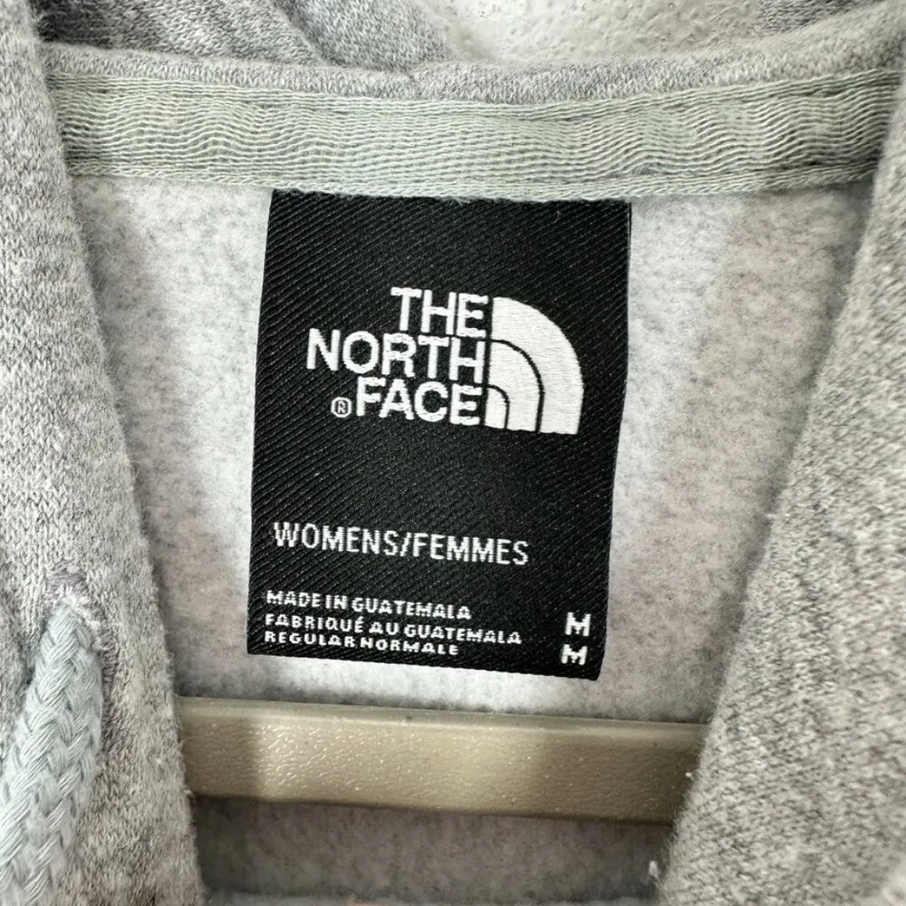The North‎ Face Women's Size Medium Grey Classic Graphic Logo Hooded Sweatshirt - Image 3