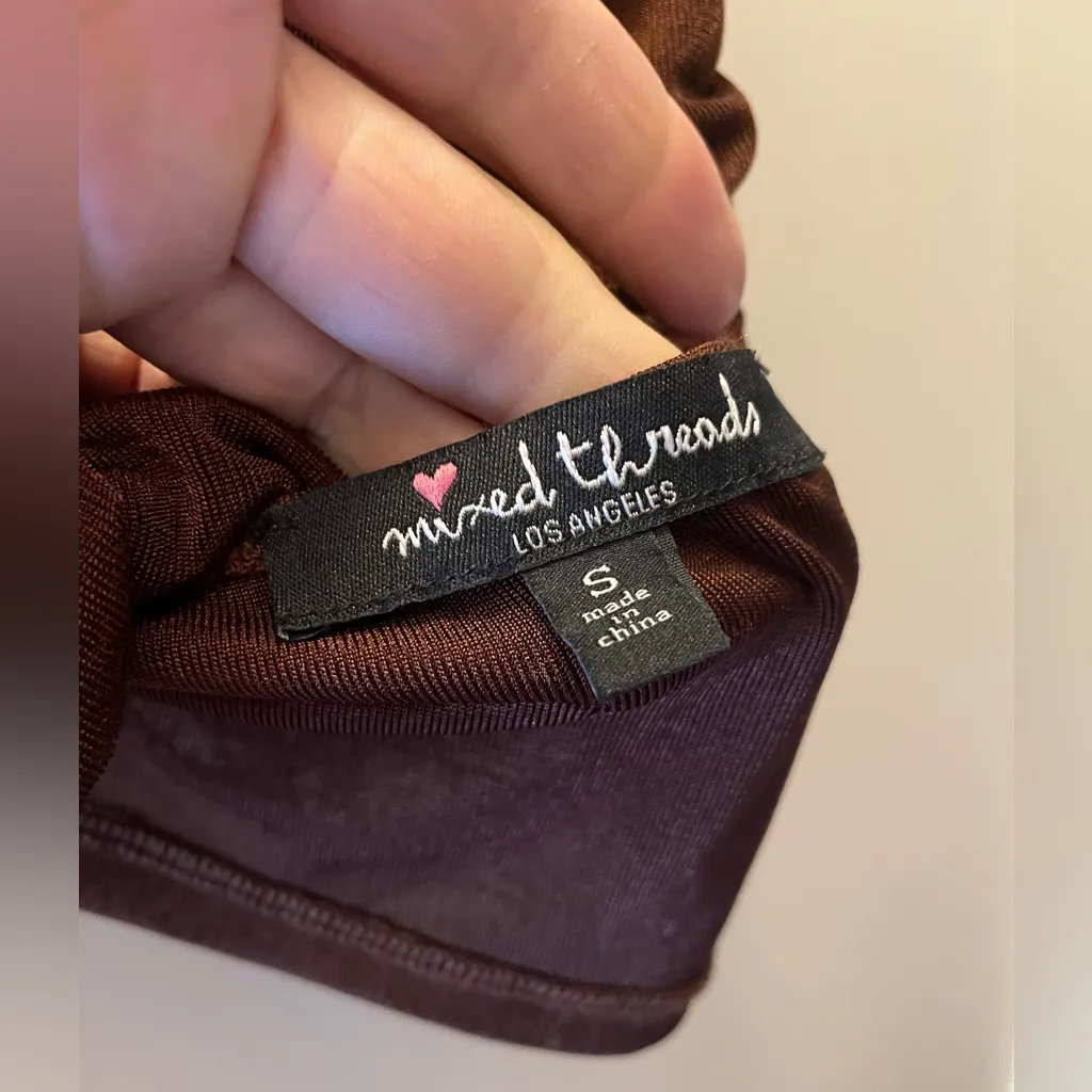 Elegant Brown Halter Tank Top - Image 4