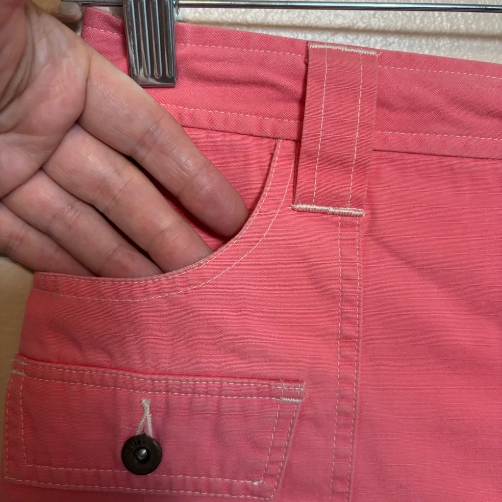 Tilt Juniors Y2K Skort‎ Cargo Button Fly Pockets Shorts Pink Golf Tennis Size 3 - Image 3