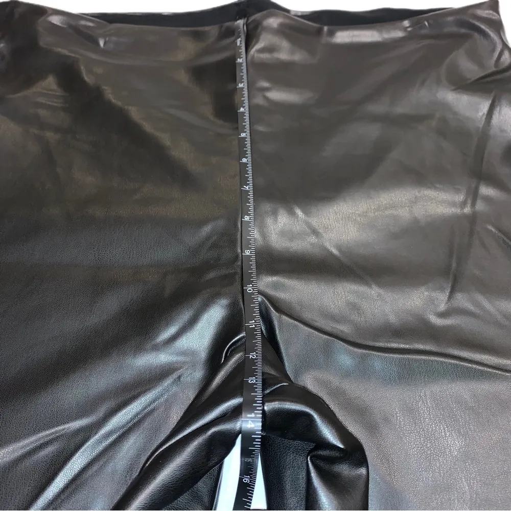 JOIE | Limited Edition | Black Faux Leather Legging | Size XXL - Image 12