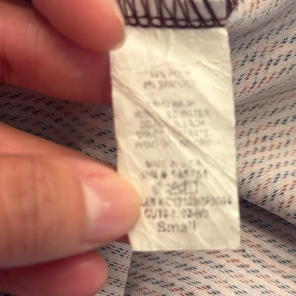 41 Hawthorn Printed Sheath Dress 3/4 Sleeve Scoop Neck Casual Above the Knee Brown - Image 6