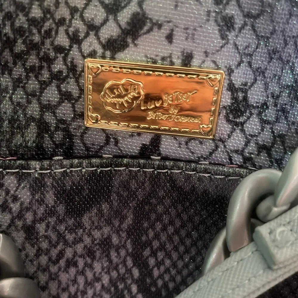 Luv Betsey purse in snakeskin. GUC. - Image 2