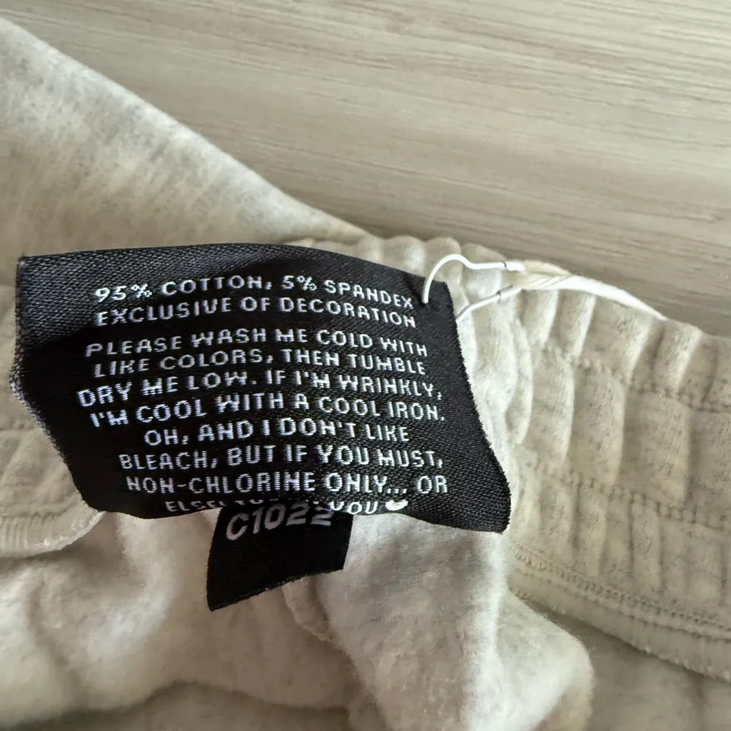 POPFLEX Super Baggy Sweatpants Grey Small NWT IN PACKAGE Gray - Image 8