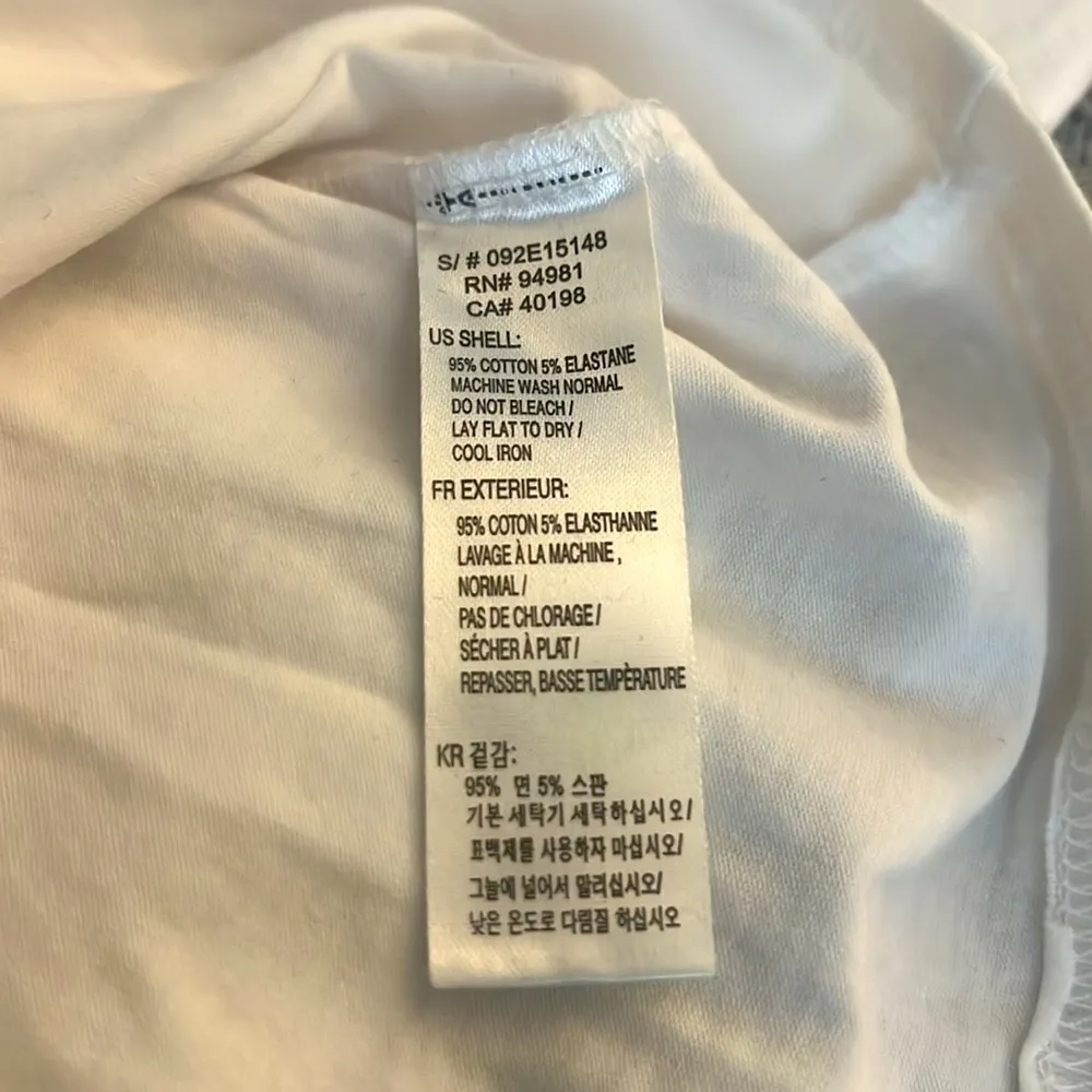 Forever 21 White Ruffle Short Sleeve Top - Image 9