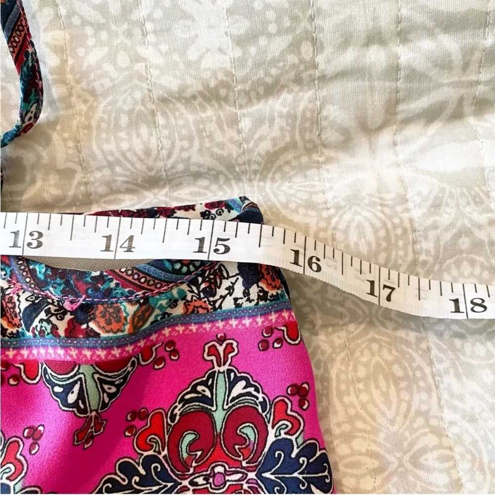 Show Me Your Mumu Bella Mini Dress in La Boheme Pink Small - Image 10