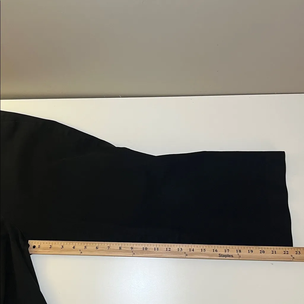 Jcrew Classic Black Women's Cropped Trouser Size 14 - Image 10