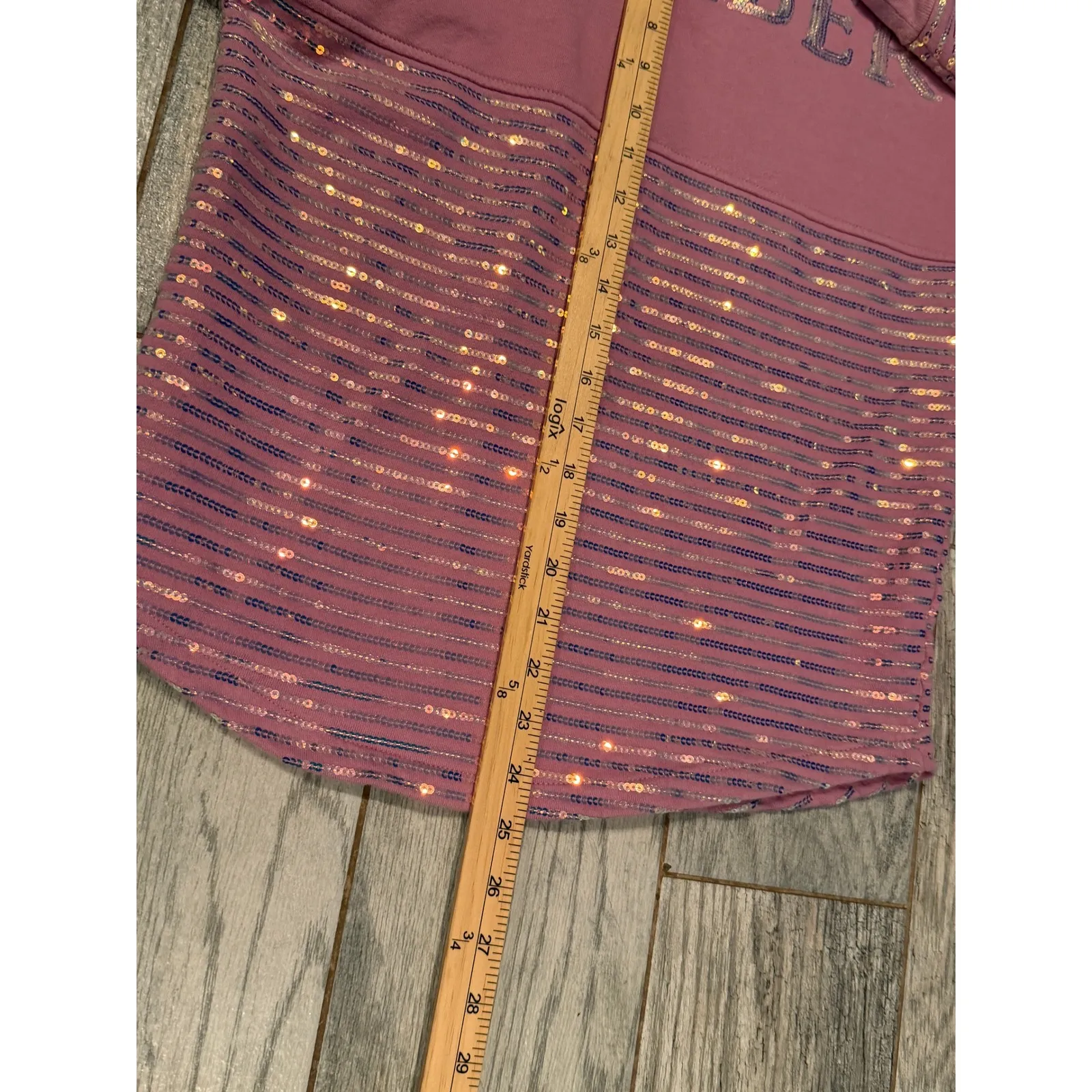 Disney Spirit Jersey XS Extra Small Vacation Sequins Mickey Mouse Sweatshirt - Image 5