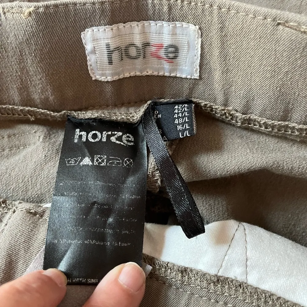 Horze Patch Midrise Khaki Breech Size 32 - Image 4