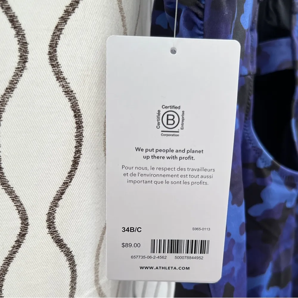 Athleta Maldives Bra Cup Tankini Size 34 B/C - Image 6