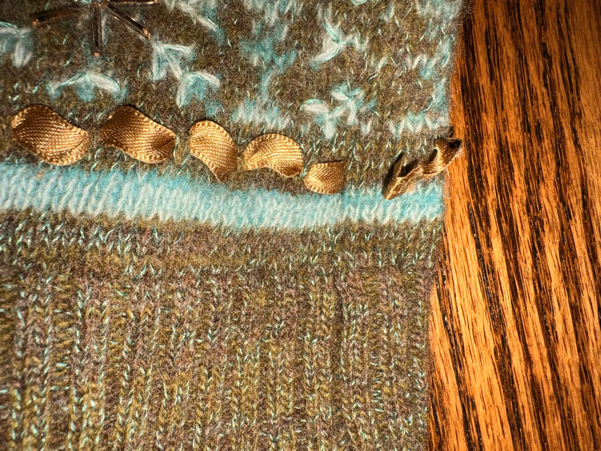 Vintage Talbots Zip-Up Sweater - Image 4