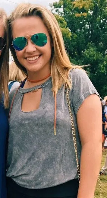 Honey Punch Gray Top - Image 2