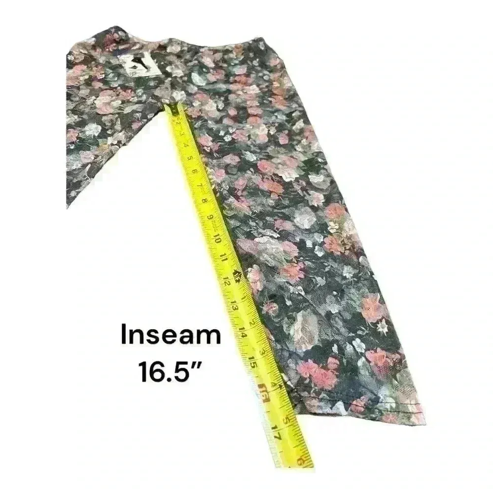 Sheer floral lacy leggings bundle Black Size undefined - Image 4