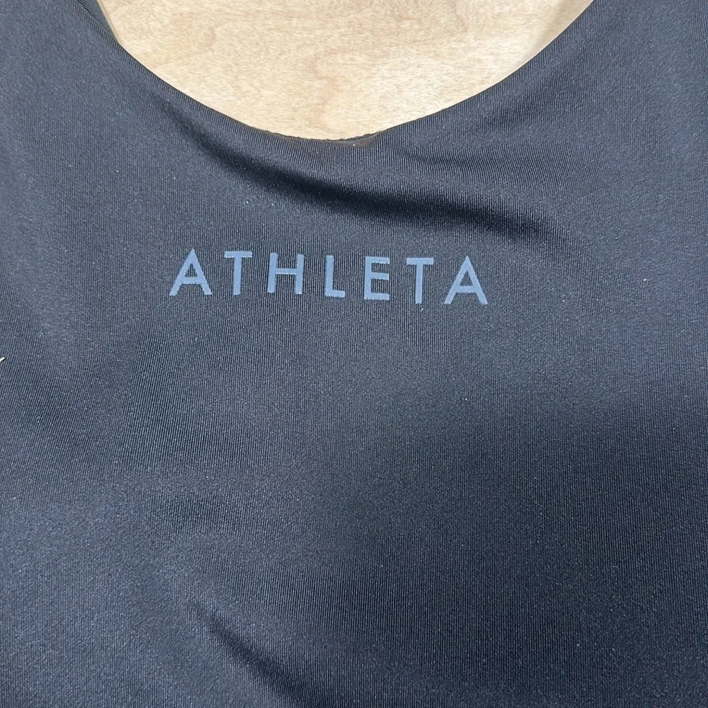 NWT Athleta Conscious Crop Train Sz L - Image 2