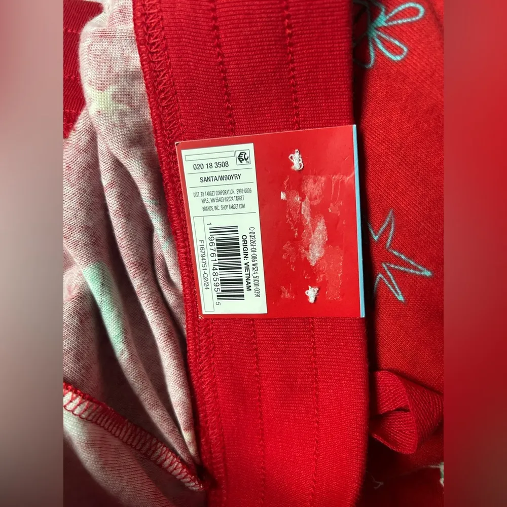 Wondershop Women's Christmas Pajama Pants Plus Size XXL Red - Image 4