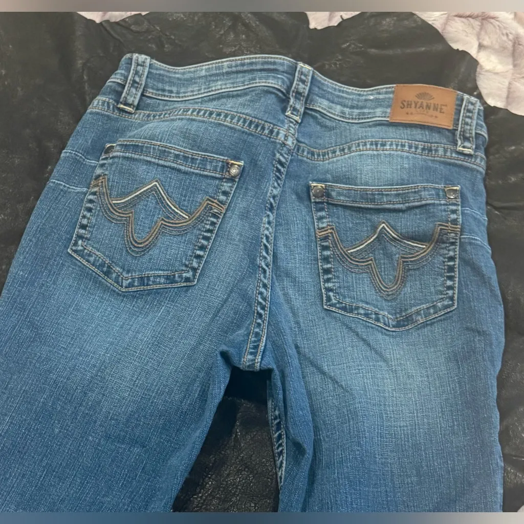 Shyanne Wester Mid Rise Boot Cut Women’s Denim Jeans Size 34 Regular - Image 3