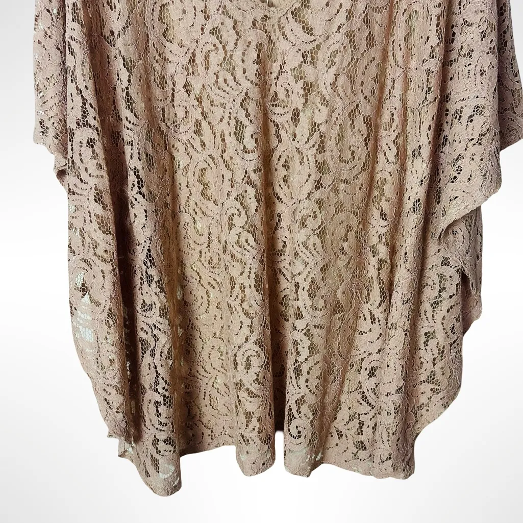 Melissa Odabash Blush Pink Lace Cover Up One Size Size undefined - Image 5