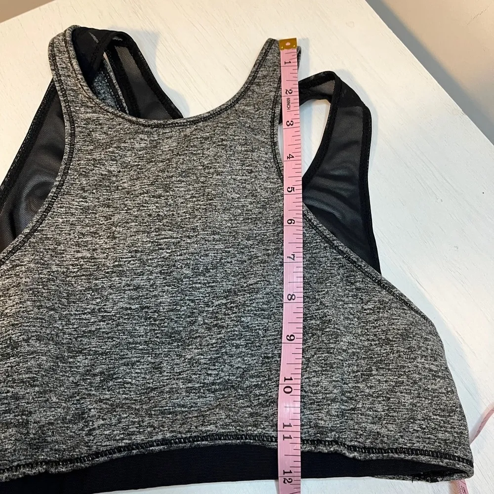 Free People Movement High Neck Mesh Layered Sports Bra Sz S - Image 7