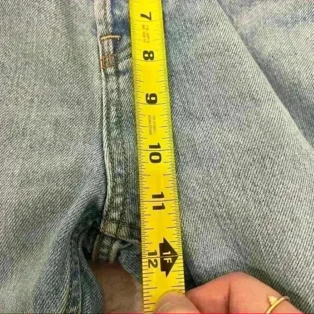 EVERLANE Womens The O-S Boyfriend Jeans Sz 28 Regular High Rise Medium Wash Cute - Image 10